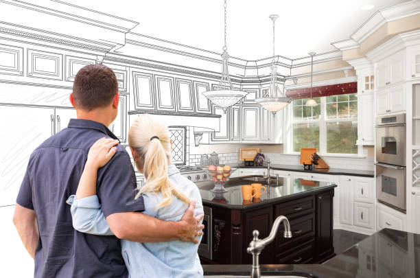 Professional Cabinet Refacing technician working in Masonic Home, KY